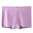 thumbnail image 1 of Zpanxa Womens Underwear, Period Underwear for Women, Panties for Women, Solid Fashion Briefs Comfortable Cotton High Waist Women Panties Briefs Purple XXL, 1 of 6