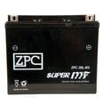 thumbnail image 1 of Zpc Battery Zpc Battery Ytx20l-bs (20l-bs 12 Volts,18 Ah, 270 Cca) Motorcycle Battery for Harley-davidson 1450cc Fxst Flst Softail 2005, 1 of 7