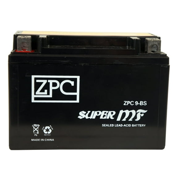 Zpc Battery Zpc Battery Ytx9-bs (9-bs 12 Volts,8 Ah, 120 Cca) Motorcycle Battery for Suzuki 600cc Gsx-r600 1999