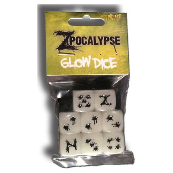 Zpocalypse Glow-in-the-Dark Dice Pack