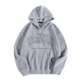 thumbnail image 1 of Zrbywb Fashion Hop Street Sweater Men Women Letter Graphic Hooded Print Hooded Collar Long Sleeve Sweatshirt Tops, 1 of 4