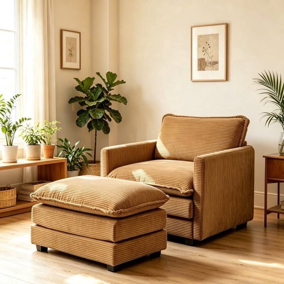 riafun-single-armchair-with-ottoman-modern-corduroy-cloud-couch-with
