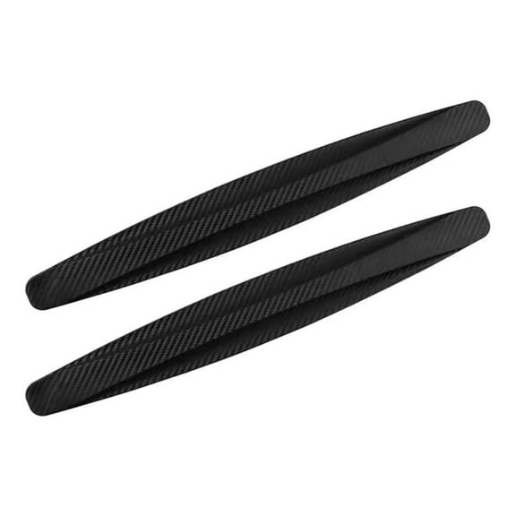 Zriyin 2x Car Door Edge Gap Guard Scratch Protector Anti-collision Corner Bumper Strip, Black