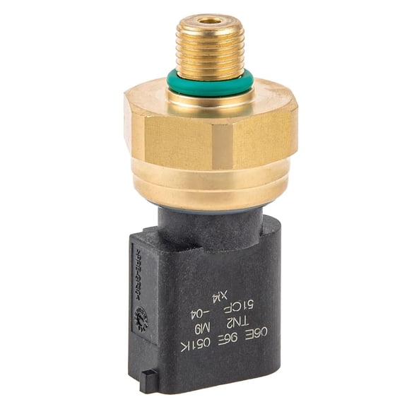 Zrlltrlo Oil Rail Pressure Sensor Compatible with for Eos for Golf for Passat for Touareg 2006 2007 2008 2009 2010 2011 2012 2013 2014-2018 Low Fuel Pressure Sensor 06E906051K