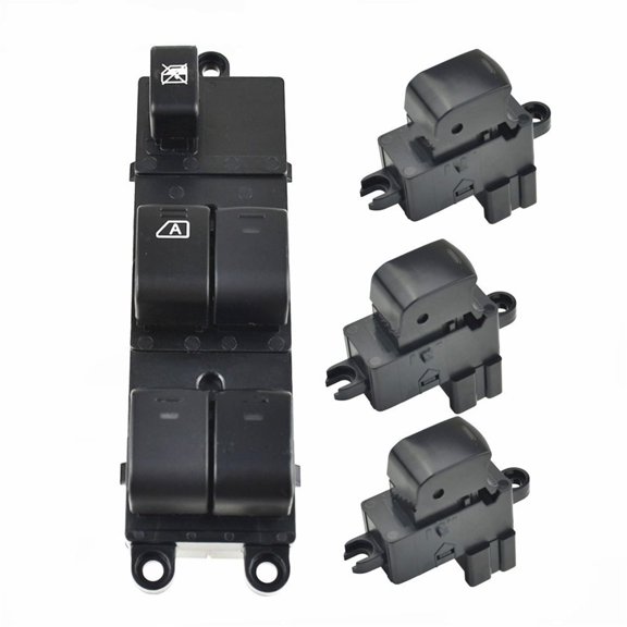 Zrlltrlo Power Window Switch for Nissan for Qashqai J10 JJ10 2007-2015 SUV Power Window Lifter Regulator Control Switch(Passenger Switch)