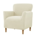 thumbnail image 1 of Zrodlmo 1-Piece Stretch Sofa Cover Armchair Slipcover Non Slip Couch Cover Furniture Protector, Beige, 1 of 10
