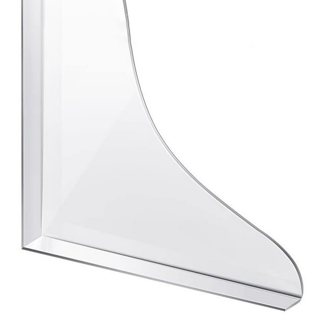 Zruodwans 1 Pair Bathtub Corner Splash Guard 2 Pieces Large Shower