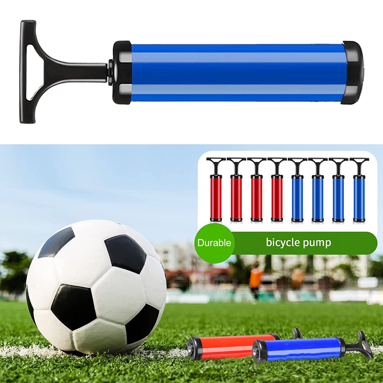 Zruodwans 1 Set Ball Pump with 4 Needles - Push & Pull Inflating System ...