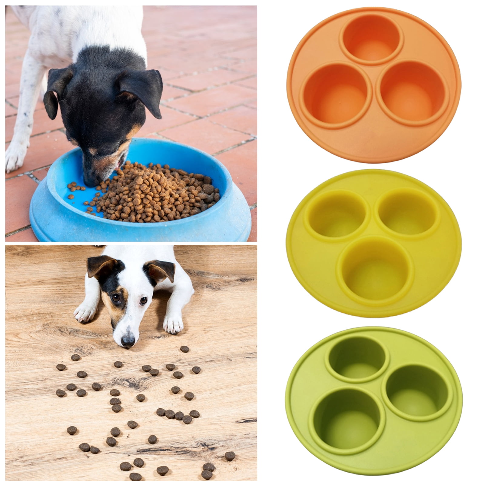 Zruodwans Dog Treat Tray Silicone Pet Treat Tray for Homemade Dog