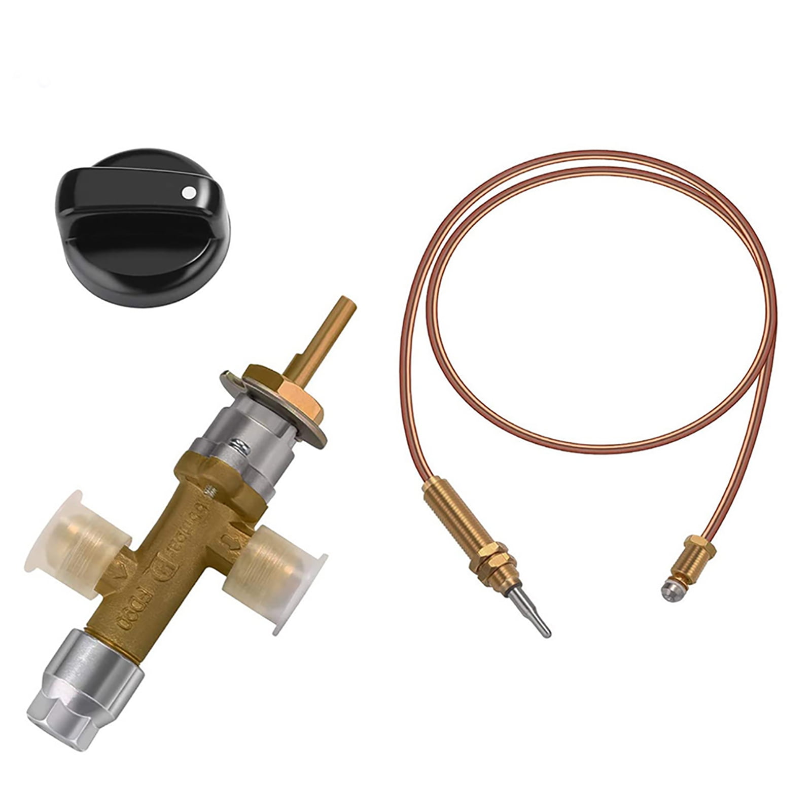 Zruodwans Heater Valve Kit 3pcs/set Gas Heater Propane Valve Assembly