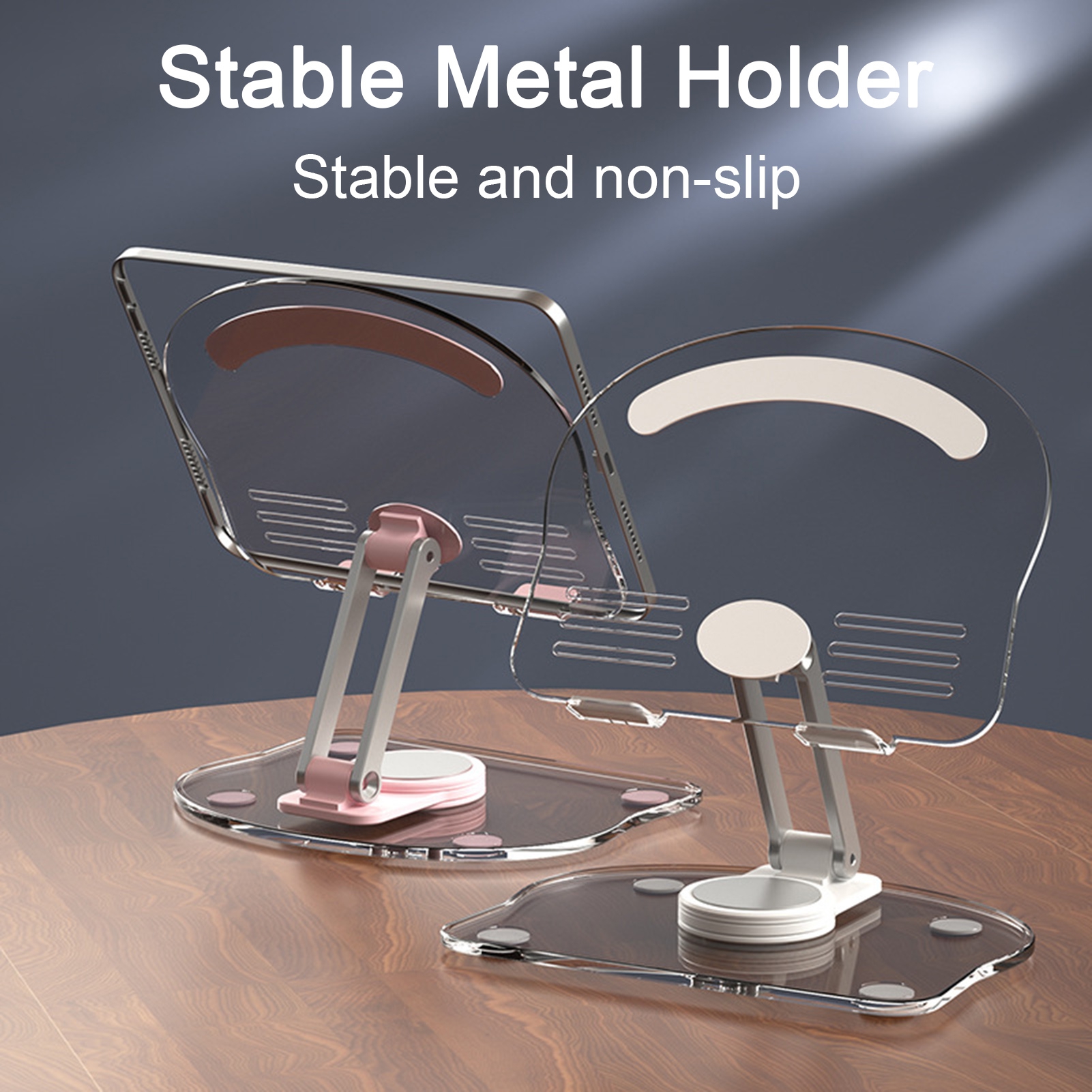 Zruodwans Tablet Stand 360degree Rotating Laptop Stand Ergonomic