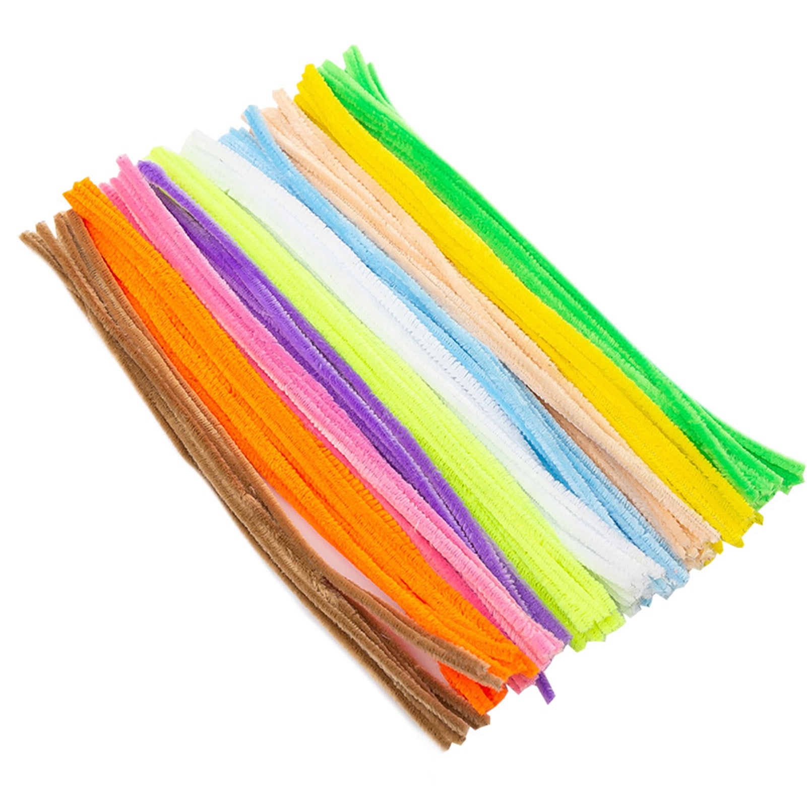 Zruodwans Twist Bars Diy Crafts 100pcs Colorful Twist Bars for Handmade