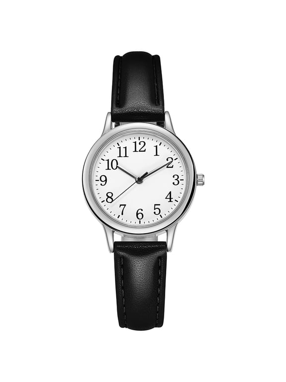 Classic Watches for Women Round Shape Modern Slim Quartz Ladies Watches Casual Business Fashion Wristwatch