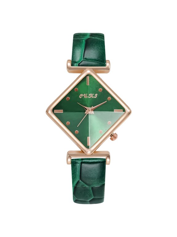 Square Dial Watches for Women Elegant Stylish Quartz Ladies Watches with Luminous Pointer Fashion Casual Business Wristwatches