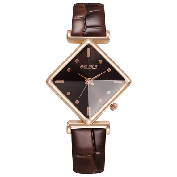 ZsaeSM Square Dial Watches for Women Elegant Stylish Quartz Ladies Watches with Luminous Pointer Fashion Casual Business Wristwatches