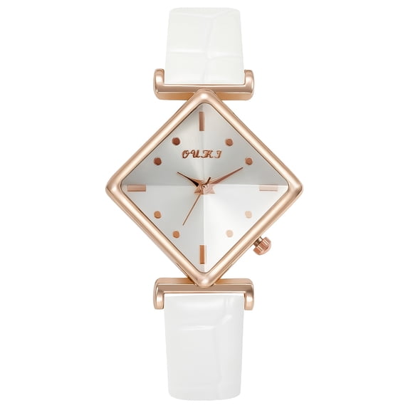 ZsaeSM Square Dial Watches for Women Elegant Stylish Quartz Ladies Watches with Luminous Pointer Fashion Casual Business Wristwatches