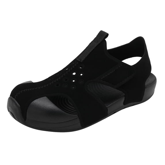 Zshosam Baby Boy Water Shoes Toddler Water Shoes Barefoot Kids Water Shoes Boys Girls Aqua Socks Quick-Dry Breathable Size 9.5,(Black Toddler 9.5)