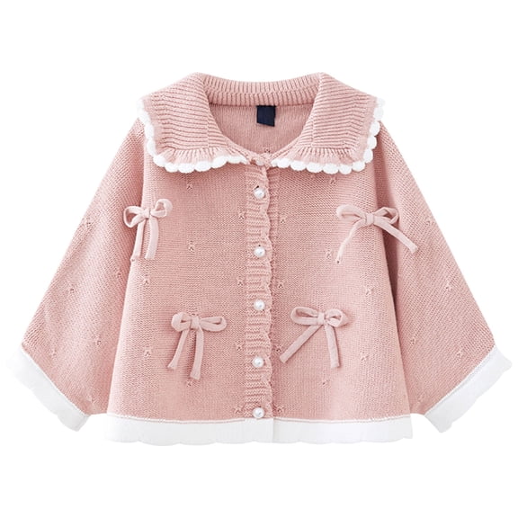 Zshosam Baby Girl Cape Girls Hooded Cape Cloak,Winter Warm Outdoor Shawl Poncho,Hoodie Coat Jacket,Princess Capelet Wrap Size 1T 2T,(Brick Red 1-2 Years)