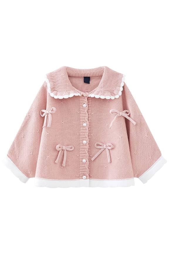 Baby Girl Cape Girls Hooded Cape Cloak,Winter Warm Outdoor Shawl Poncho,Hoodie Coat Jacket,Princess Capelet Wrap Size 1T 2T,(Brick Red 1-2 Years)