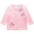thumbnail image 1 of Zshosam Baby Girl Cardigan Sweaters Unisex Boy' Girls' Cardigans Sweater V-Neck Long Sleeve Button Knit Sweaters Size 18 24 Months,(Pink 18-24 Months), 1 of 6