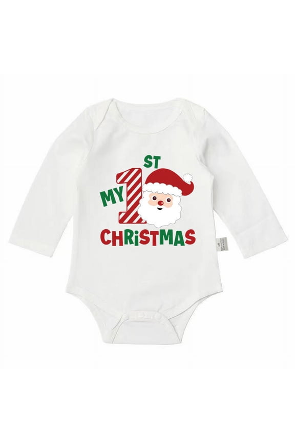 Baby Girl Christmas Bodysuit Baby Girl Boy Sweater Knit Pullover Sweatshirt Romper Christmas Bodysuit Warm Fall Winter Clothes Newborn Size 12 18 Months,(Green 12-18 Months)