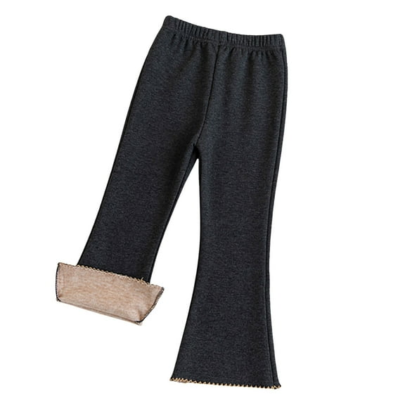 Zshosam Baby Girl Pants Girls Athletic Leggings Kids High Waisted Dance Workout Running Yoga Pants Size 6T 7T,(GY1 6-7 Years)