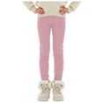 thumbnail image 1 of Zshosam Baby Girl Pants Girls Fleece Lined Leggings Thick Winter Warm Pants Thermal Tights for Kids Size 13T 14T,(Light Pink 13-14 Years), 1 of 7