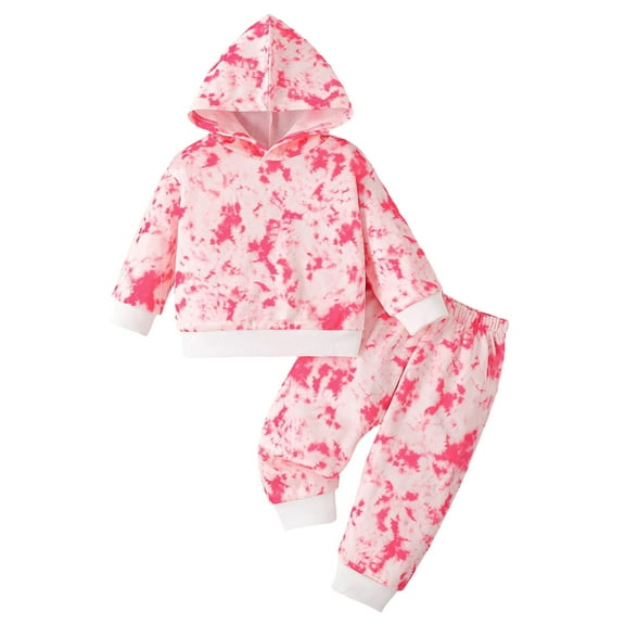 Zshosam Baby Girls Outfits Sets Kids Girl Clothes Print Graphic Top Print Flare Leg Pants 2PC Fall/Winter Outfits Set Size 2T 3T,(Pink 2-3 Years)