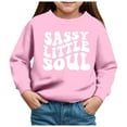 thumbnail image 1 of Zshosam Baby Sweatshirt Girl Toddler Girl Sweatshirt Crewneck Clothes Outfit for Baby Girls,Pink 4 Years, 1 of 4