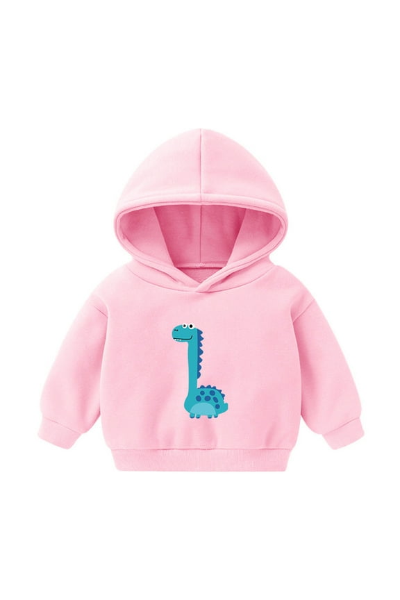 Baby Toddler Kid Boy Girl Casual Pocket Hoodie Sweatershirt Pullover(Pink,18-24 Months)
