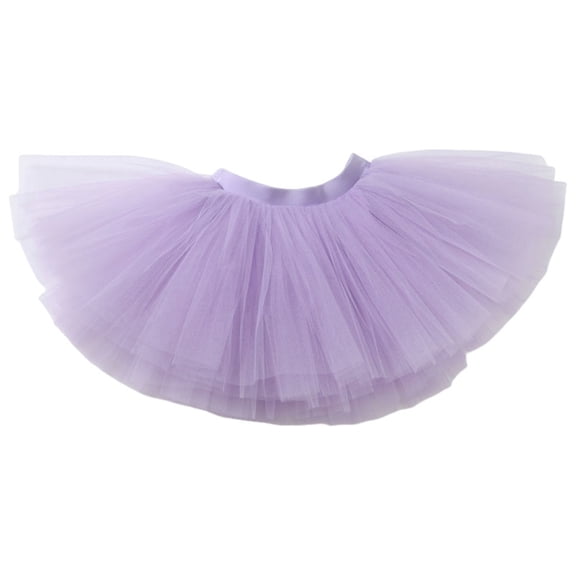 Zshosam Baby Tutu Skirt Baby Tutu Skirt Toddler Little Girls'Ballet Dance Tulle Skirt Size 8T 11T,(Purple 8-11 Years)