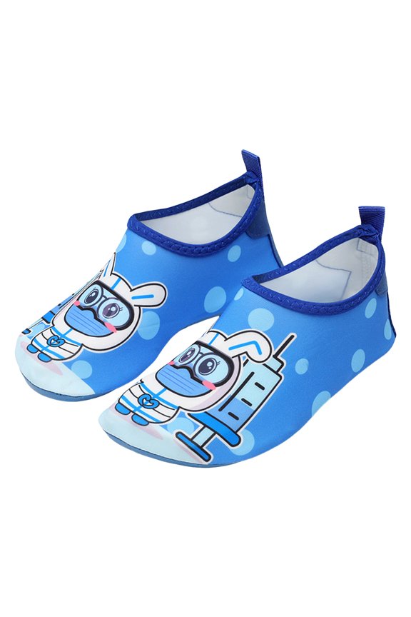Baby Water Shoes Baby Toddler Water Shoes Sandals Infant Boys Girls Kids Swim Beach Pool Wide Toe Barefoot Quick Dry Non-Slip Breathable for Summer Surf Size 7,(D Toddler 7)