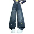 thumbnail image 1 of Zshosam Baggy Jeans for Girls Girl's Denim Pants High Waisted Straight Leg Jeans with Pockets Size 11T 12T,(Dark Blue 11-12 Years), 1 of 9