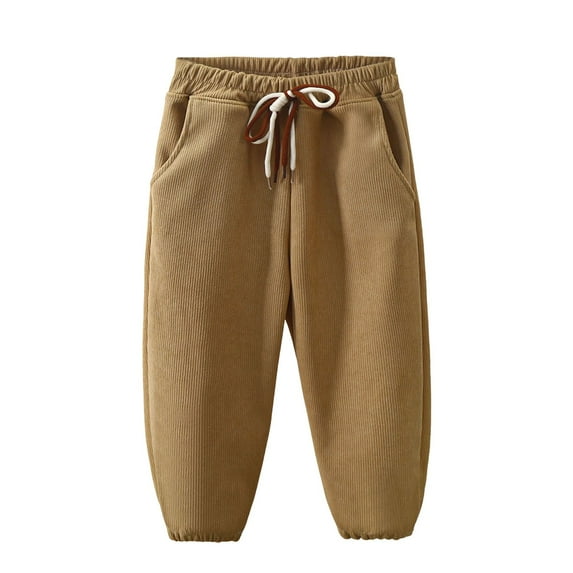 Zshosam Baggy Sweatpants Boy's Active Athletic Casual Jogger Sweatpants Size 4T 5T,(Coffee 4-5 Years)