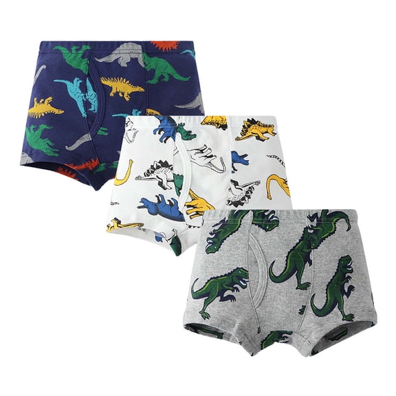 Zshosam Boxer Briefs for Boys Training Underwear Soft Training Pants for Toddler Girls Boys Size 5T 6T,(B 5-6 Years)