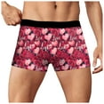 thumbnail image 1 of Zshosam Boxers Underwear for Men Boyfriend Father Husband Personalized Funny Boxers for Men Birthday Valentine's Day Gifts for Him(Pink,XXXL), 1 of 5