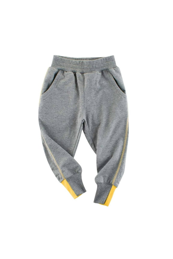 Boys Baggy Sweatpants Athletic Pants, Sweatpants for Boys, Active Workout Pants, Kids Sweat Joggers Size 12 18 Months,(Grey 12-18 Months)