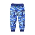 thumbnail image 1 of Zshosam Boys Pants Joggers Toddler Jogger Pants Toddler Boy Sweatpants aBaby Boy Pants Size 6T 7T,(Blue 6-7 Years), 1 of 8