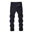 thumbnail image 1 of Zshosam Boys Straight Leg Jeans Baby Boys and Toddler Boys Stretch Skinny Jeans Size 7T 8T,(Black 7-8 Years), 1 of 3