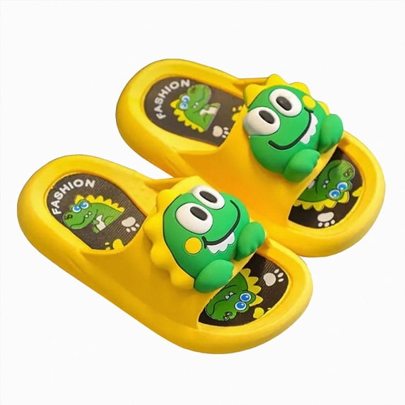 Zshosam Cloud Slides for Kids Kids Cloud Slides Boys Girls Pillow Slippers Shower Slip on Slide Sandals Size 11,(Yellow Little Kids 11)