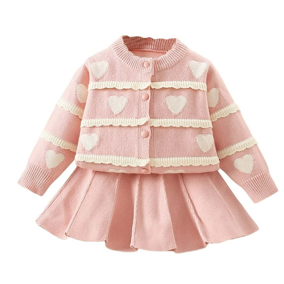 Zshosam Cute Outfits for Girls Toddler Girl Outfit Embroidery Long Sleeve Sweatshirt Tulle Skirt Clothes Set Size 3T 4T,(Pink 3-4 Years)