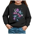thumbnail image 1 of Zshosam Cute Sweatshirts for Teen Girls Toddler Boy Girl Outfit Little Long Sleeve Sweatshirt Pullover Baby Clothes,Black 3 Years, 1 of 4