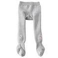 thumbnail image 1 of Zshosam Dance Tights for Girls Toddler Tights for Girls - Ultra Soft Elastic Footed Tights for Toddler Girls - Warm Tights Size 8T 10T,(Light Gray 8-10 Years), 1 of 9