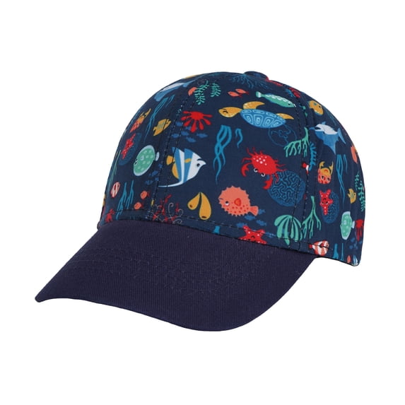 Zshosam Flat Bill Hats for Boys Hat Sun Protection Hat Breathable Sun Hat for Beach Hat Duck Cap Bonnets Hat Bonnet Outdoor Hats Size 2T 4T,(Blue 2-4 Years)