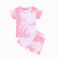 thumbnail image 1 of Zshosam Girls Beach Outfits Toddler Baby Girl Summer Outfits Short Sleeve T-Shirt and Shorts 2Pcs Clothes Set for Girls Size 4T 5T,(Pink 4-5 Years), 1 of 8