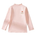 thumbnail image 1 of Zshosam Girls Shirts Girls Casual Long Sleeve Print T Shirts Children Spring Fall Tops Size 9T 10T,(Light Pink 9-10 Years), 1 of 5