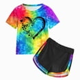 thumbnail image 1 of Zshosam Girls Summer Shorts Set Girls 2 Piece Outfits Ribbed Tank Top and Shorts Set with Pockets Size 4T 5T,(Yellow 4-5 Years), 1 of 5