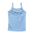 thumbnail image 1 of Zshosam Girls Tops Girl’s Full Sleeveless Camisole Tank Tops Kids Comfort Breathable Dance Tank Tops (Dark Blue,3-4 Years), 1 of 3
