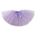 thumbnail image 1 of Zshosam Girls Tutu Layered Tutu Skirt for Girls Princess Tulle Dance Skirts Toddler Girl Ballet Tutu Skirt Size 8T 11T,(Purple 8-11 Years), 1 of 2