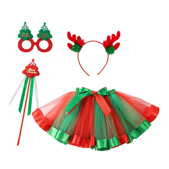 Zshosam Girls Tutu Skort Layered Ballet Tulle Rainbow Tutu Skirt for Little Girls Skort Up Size 2T 4T,(Silver 2-4 Years)